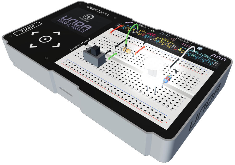 Light Switch built on UNDA.Xplora